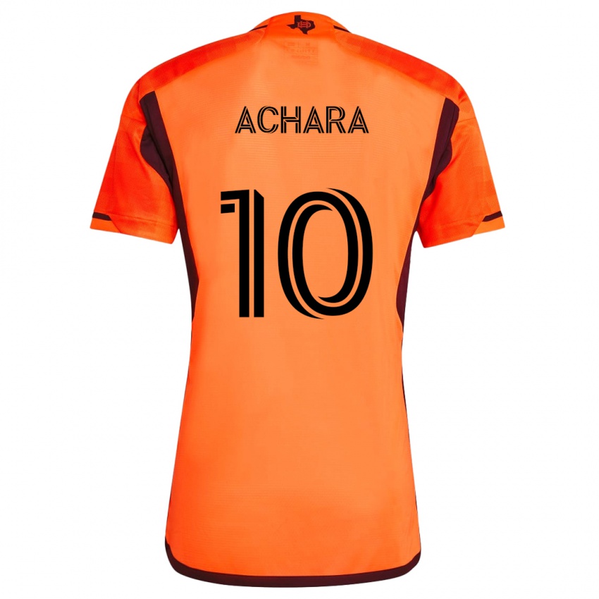 Niño Camiseta Ifunanyachi Achara #10 Naranja Negro 1ª Equipación 2024/25 La Camisa México