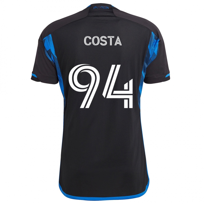 Niño Camiseta Vítor Costa #94 Azul Negro 1ª Equipación 2024/25 La Camisa México