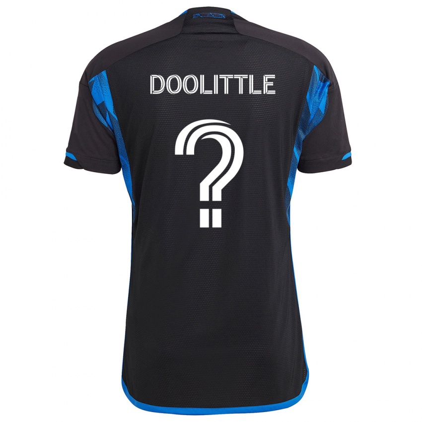 Niño Camiseta Brooks Doolittle #0 Azul Negro 1ª Equipación 2024/25 La Camisa México