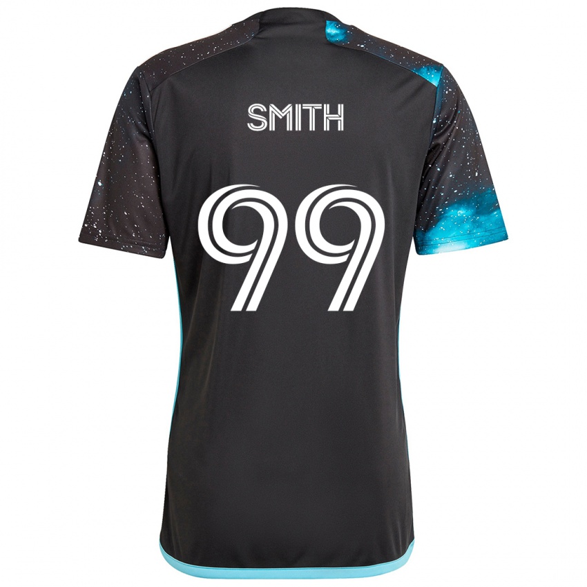 Niño Camiseta Jordan Adebayo-Smith #99 Azul Negro 1ª Equipación 2024/25 La Camisa México