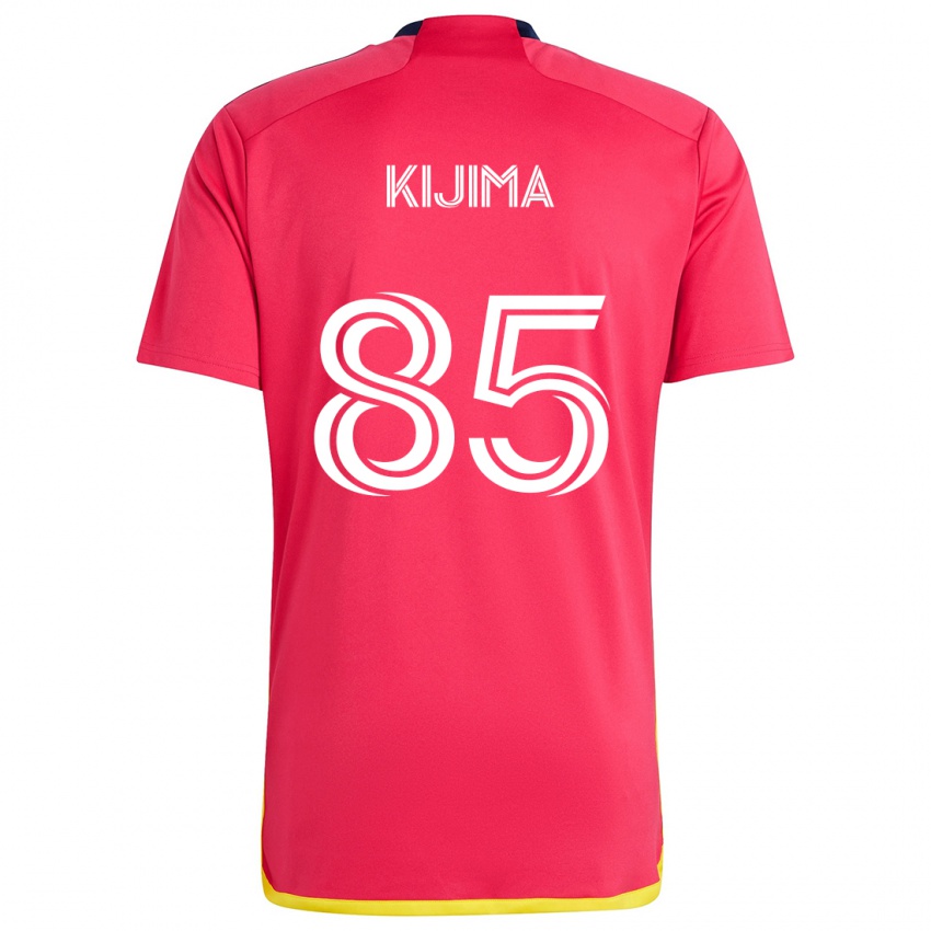 Niño Camiseta Hosei Kijima #85 Rojo Azul 1ª Equipación 2024/25 La Camisa México