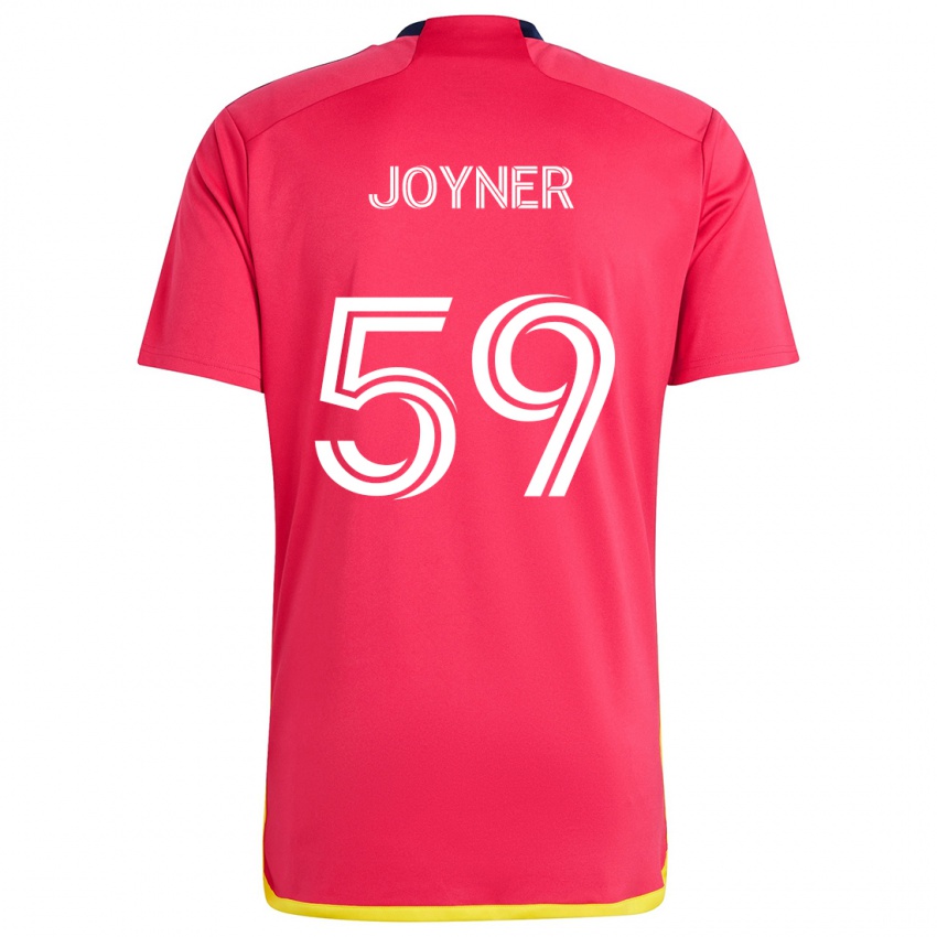 Niño Camiseta Mykhi Joyner #59 Rojo Azul 1ª Equipación 2024/25 La Camisa México