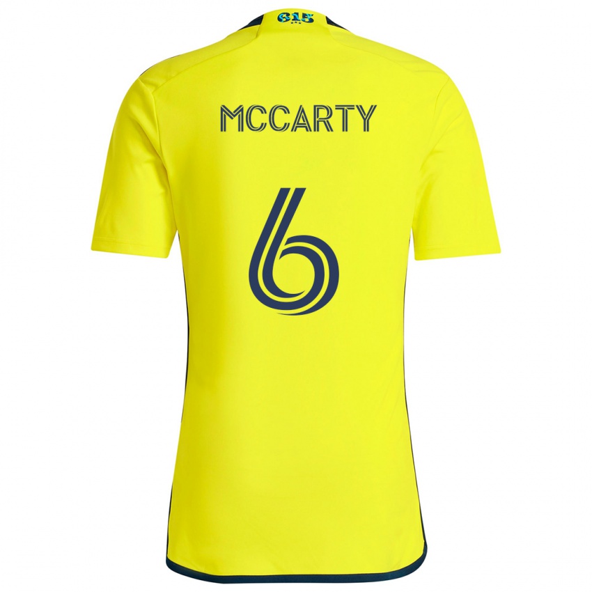 Niño Camiseta Dax Mccarty #6 Amarillo Azul 1ª Equipación 2024/25 La Camisa México