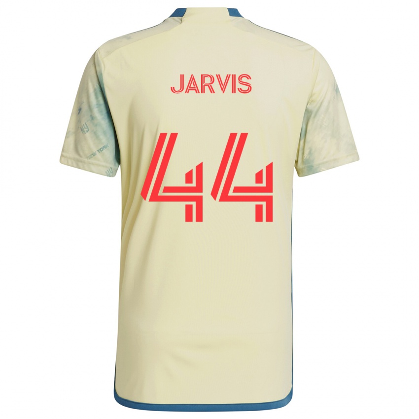 Niño Camiseta Aiden Jarvis #44 Amarillo Rojo Azul 1ª Equipación 2024/25 La Camisa México