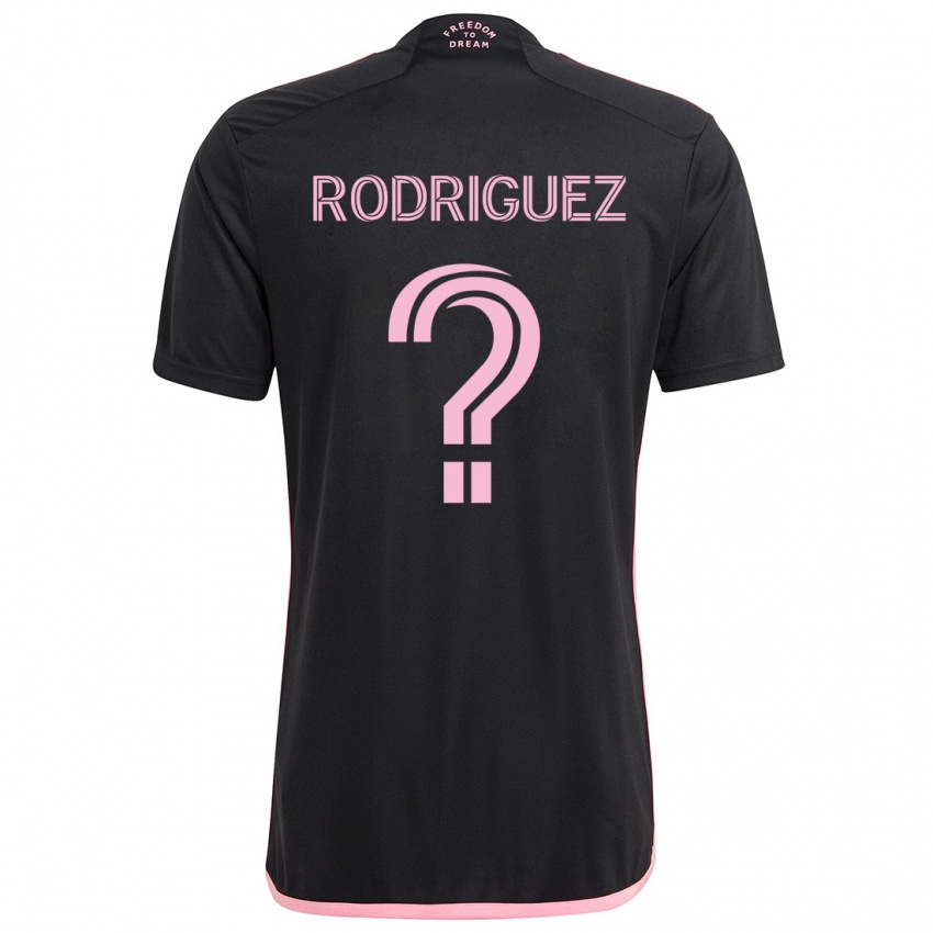 Niño Camiseta Emerson Rodríguez #0 Negro 2ª Equipación 2024/25 La Camisa México