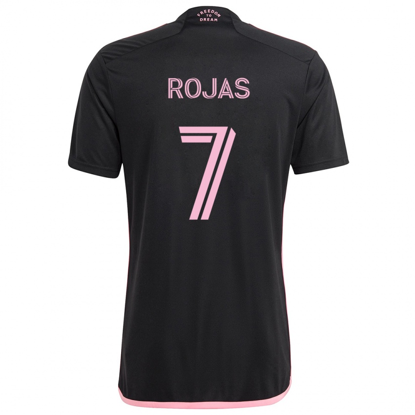 Niño Camiseta Matías Rojas #7 Negro 2ª Equipación 2024/25 La Camisa México