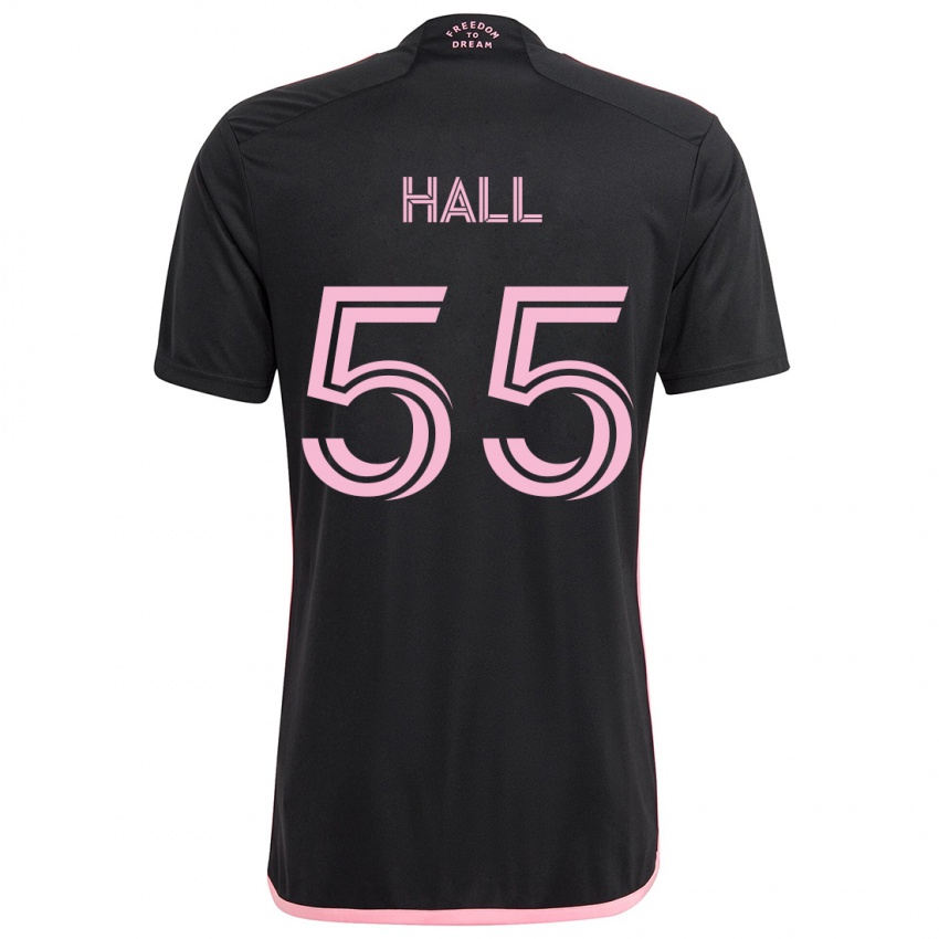 Niño Camiseta Tyler Hall #55 Negro 2ª Equipación 2024/25 La Camisa México