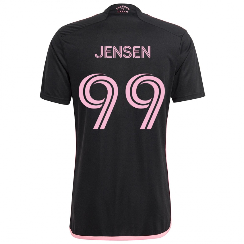 Niño Camiseta Cole Jensen #99 Negro 2ª Equipación 2024/25 La Camisa México