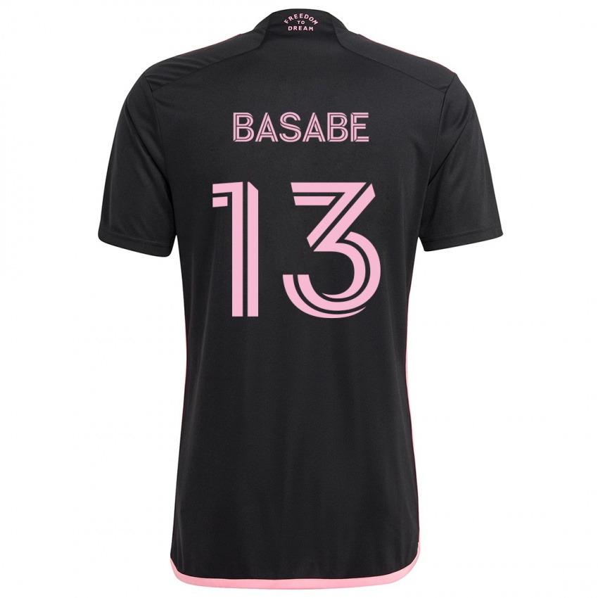 Niño Camiseta Samuel Basabe #13 Negro 2ª Equipación 2024/25 La Camisa México