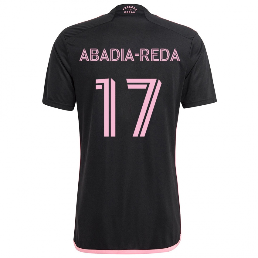 Niño Camiseta Ezequiel Abadia-Reda #17 Negro 2ª Equipación 2024/25 La Camisa México