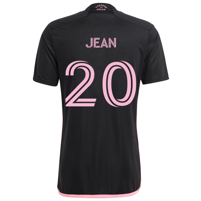 Niño Camiseta Corentin Jean #20 Negro 2ª Equipación 2024/25 La Camisa México