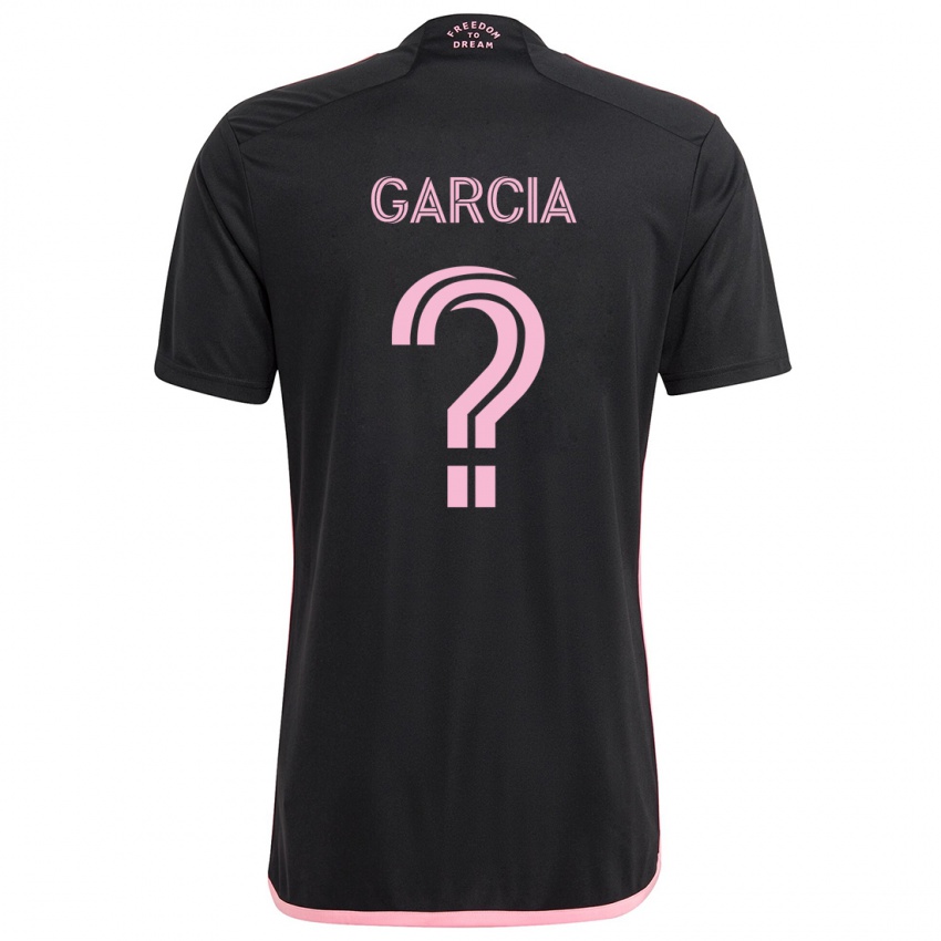 Niño Camiseta Lesther Garcia #0 Negro 2ª Equipación 2024/25 La Camisa México