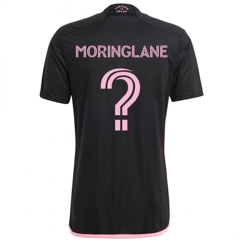 Niño Camiseta Luis Moringlane #0 Negro 2ª Equipación 2024/25 La Camisa México