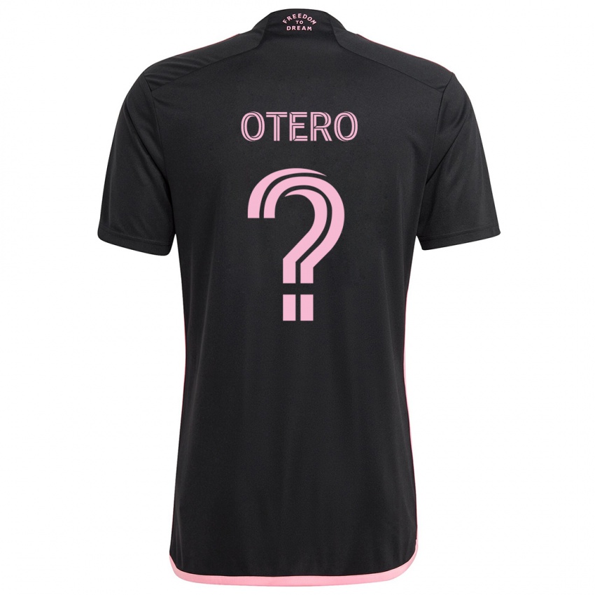 Niño Camiseta Sebastián Otero #0 Negro 2ª Equipación 2024/25 La Camisa México