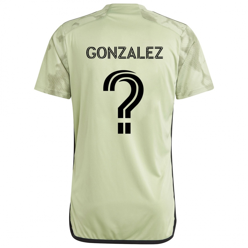 Niño Camiseta Mario González #0 Verde Claro 2ª Equipación 2024/25 La Camisa México