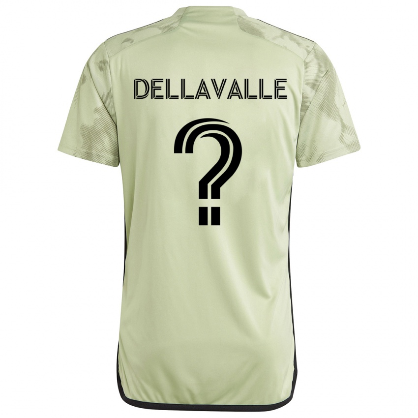 Niño Camiseta Lorenzo Dellavalle #0 Verde Claro 2ª Equipación 2024/25 La Camisa México