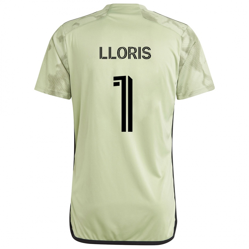 Niño Camiseta Hugo Lloris #1 Verde Claro 2ª Equipación 2024/25 La Camisa México