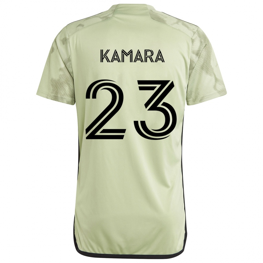 Niño Camiseta Kei Kamara #23 Verde Claro 2ª Equipación 2024/25 La Camisa México