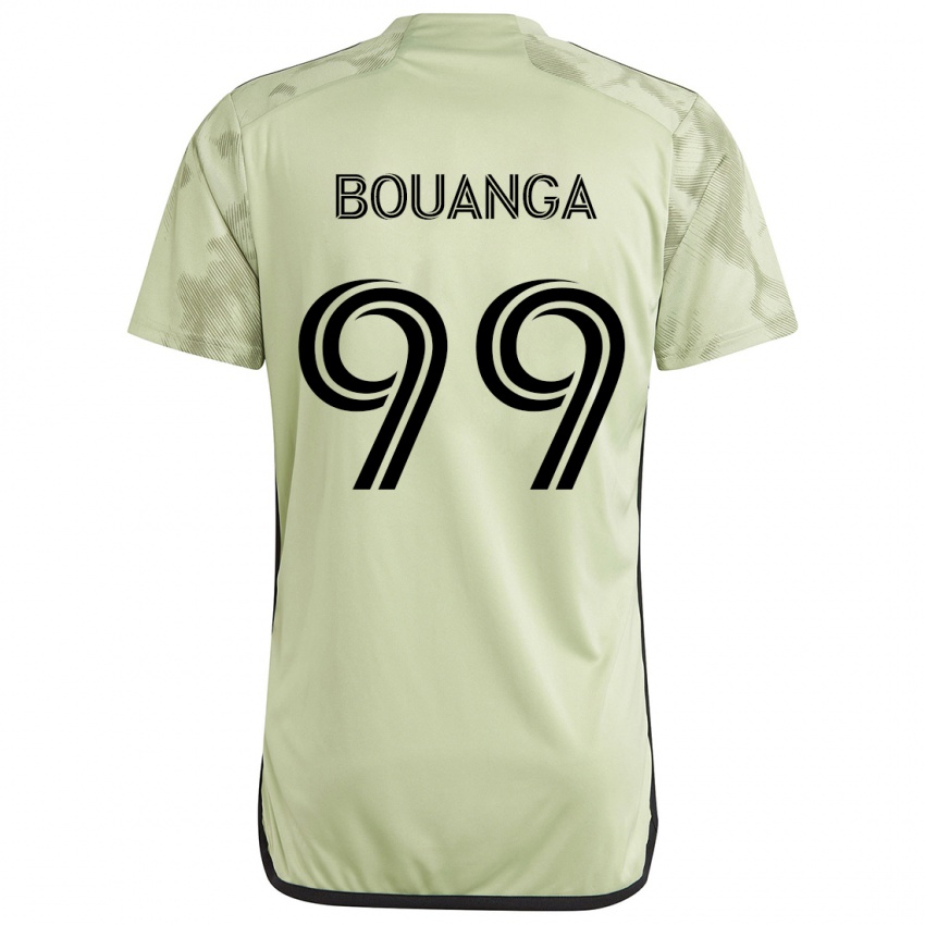 Niño Camiseta Denis Bouanga #99 Verde Claro 2ª Equipación 2024/25 La Camisa México