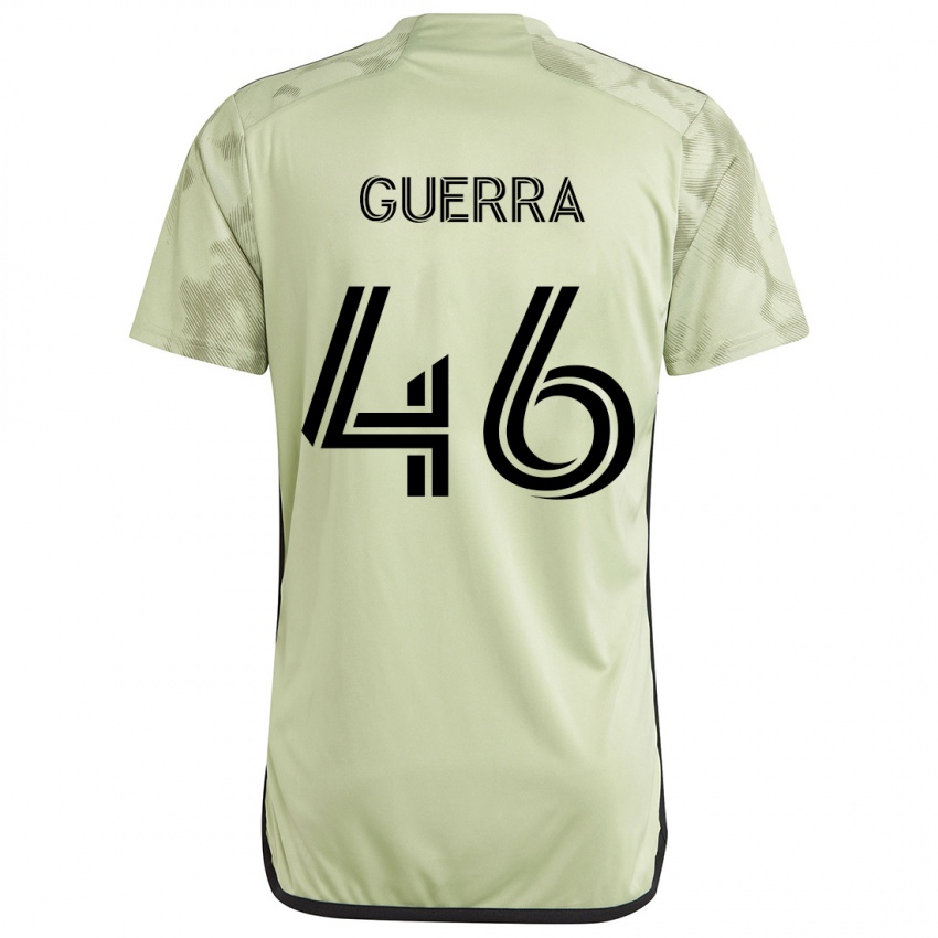 Niño Camiseta Decarlo Guerra #46 Verde Claro 2ª Equipación 2024/25 La Camisa México