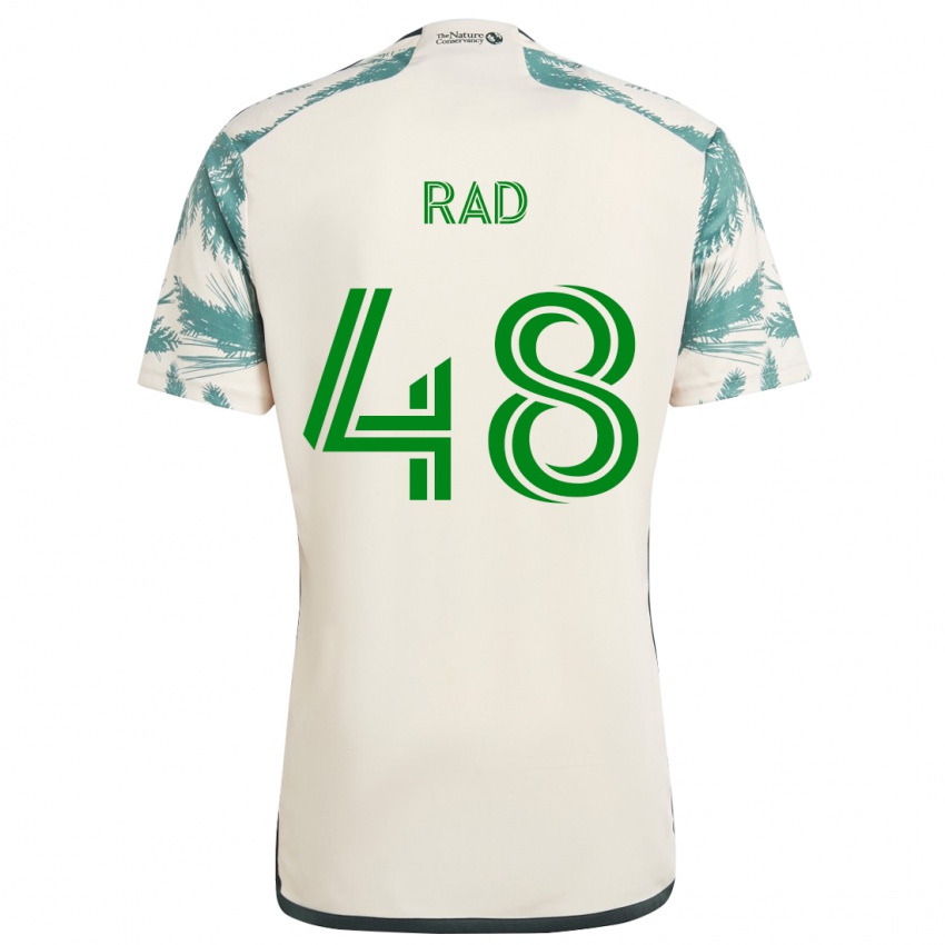 Niño Camiseta Kaveh Rad #48 Beige Marrón 2ª Equipación 2024/25 La Camisa México