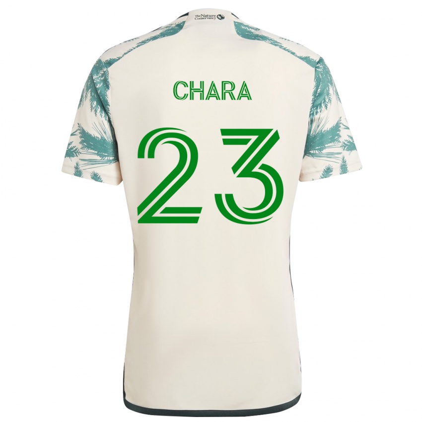 Niño Camiseta Yimmi Chará #23 Beige Marrón 2ª Equipación 2024/25 La Camisa México