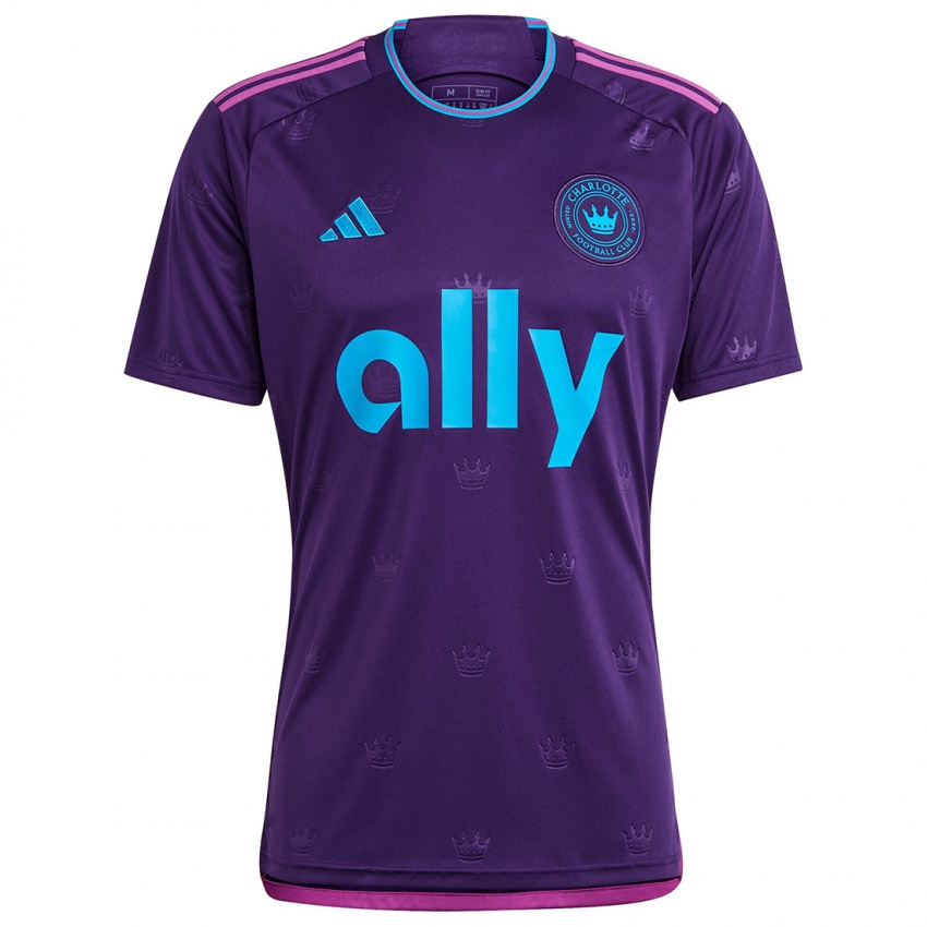 Niño Camiseta Scott Arfield #37 Azul Morado 2ª Equipación 2024/25 La Camisa México