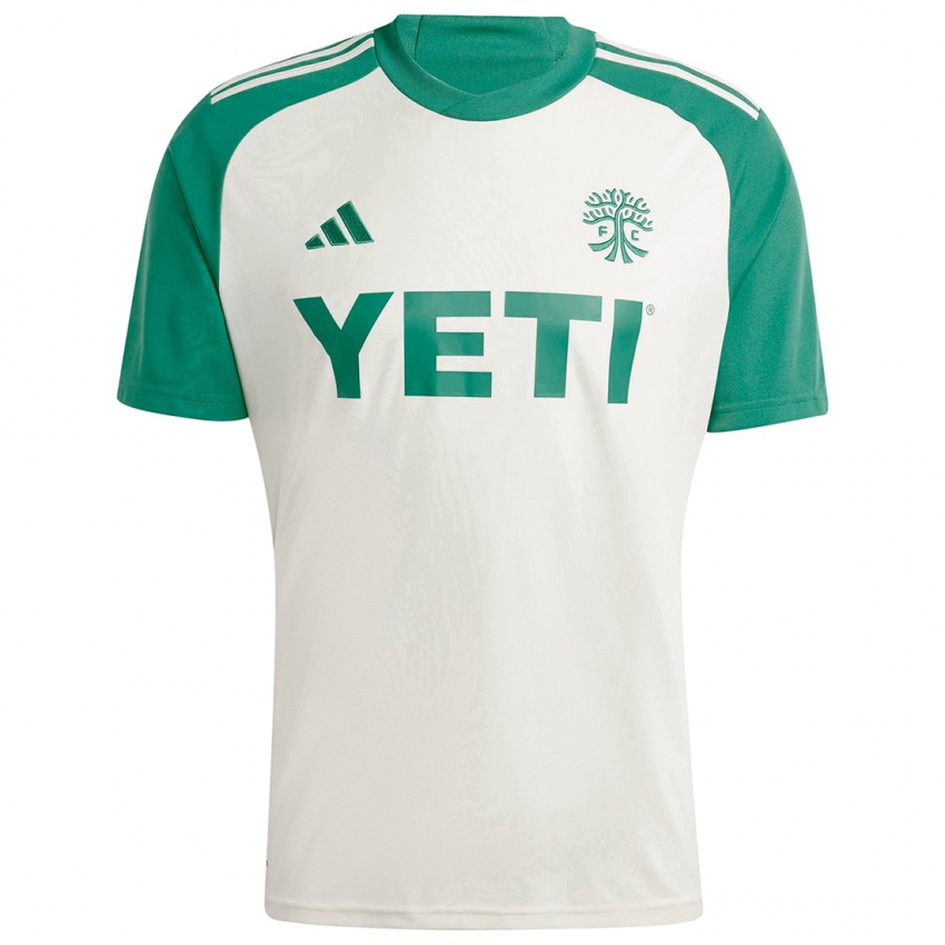 Niño Camiseta Antonio Gomez #4 Colores Tostados Verde 2ª Equipación 2024/25 La Camisa México