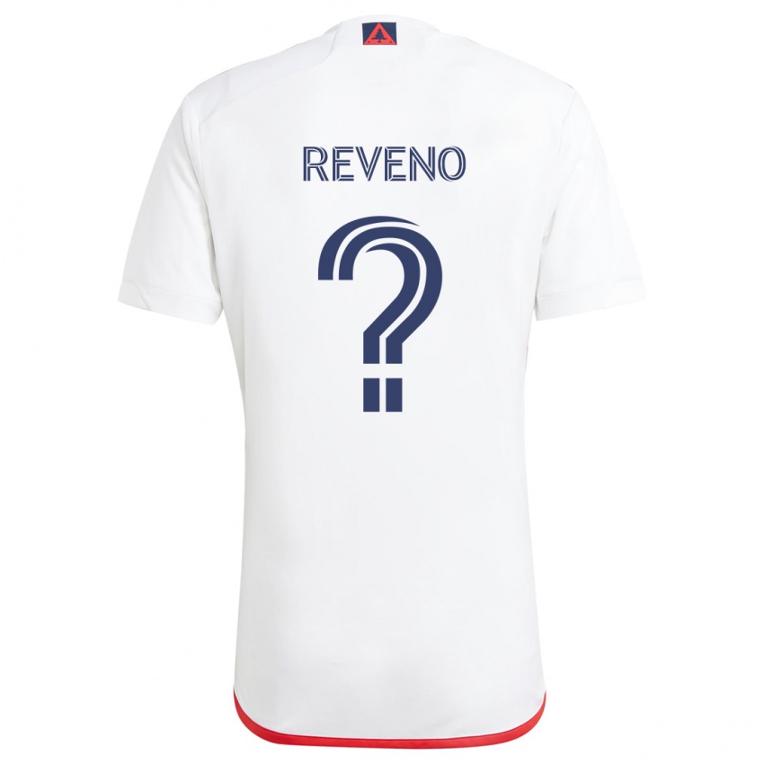 Niño Camiseta Ben Reveno #0 Blanco Rojo 2ª Equipación 2024/25 La Camisa México