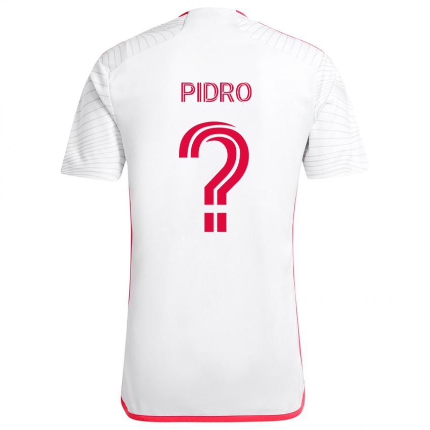 Niño Camiseta Selmir Pidro #0 Blanco Rojo 2ª Equipación 2024/25 La Camisa México