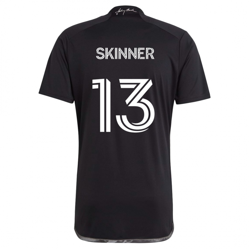 Niño Camiseta Joey Skinner #13 Negro 2ª Equipación 2024/25 La Camisa México