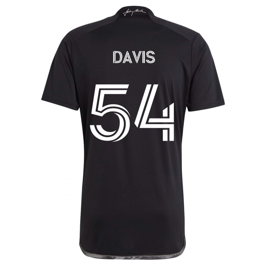 Niño Camiseta Sean Davis #54 Negro 2ª Equipación 2024/25 La Camisa México