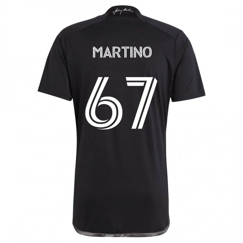 Niño Camiseta Ben Martino #67 Negro 2ª Equipación 2024/25 La Camisa México