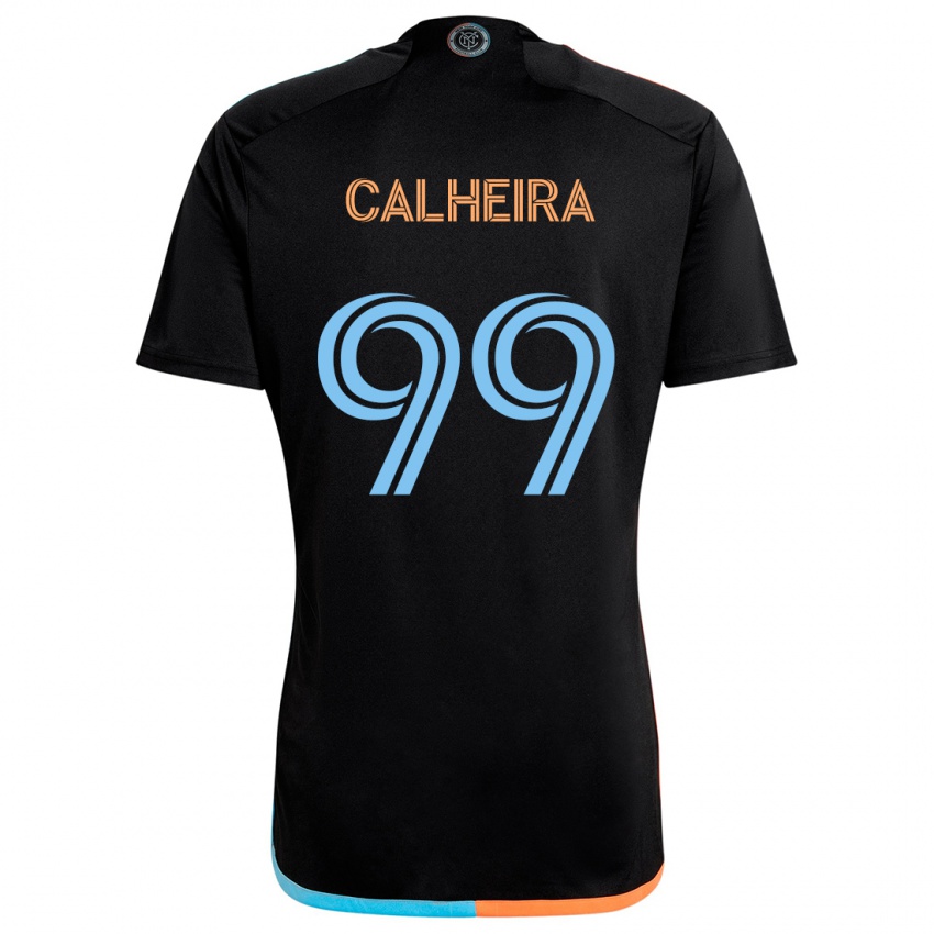 Niño Camiseta Taylor Calheira #99 Negro Naranja Azul 2ª Equipación 2024/25 La Camisa México