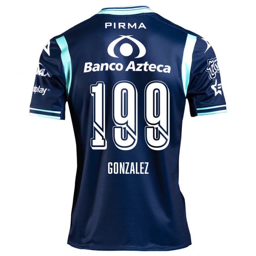 Niño Camiseta Samuel González #199 Azul Marino 2ª Equipación 2024/25 La Camisa México