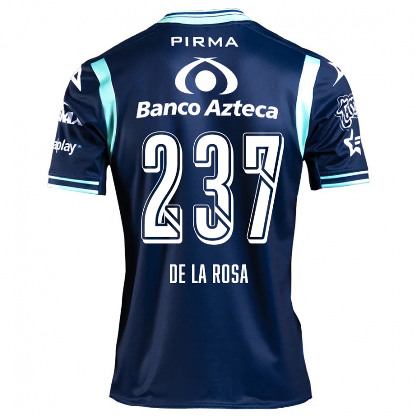 Niño Camiseta Álvaro De La Rosa #237 Azul Marino 2ª Equipación 2024/25 La Camisa México