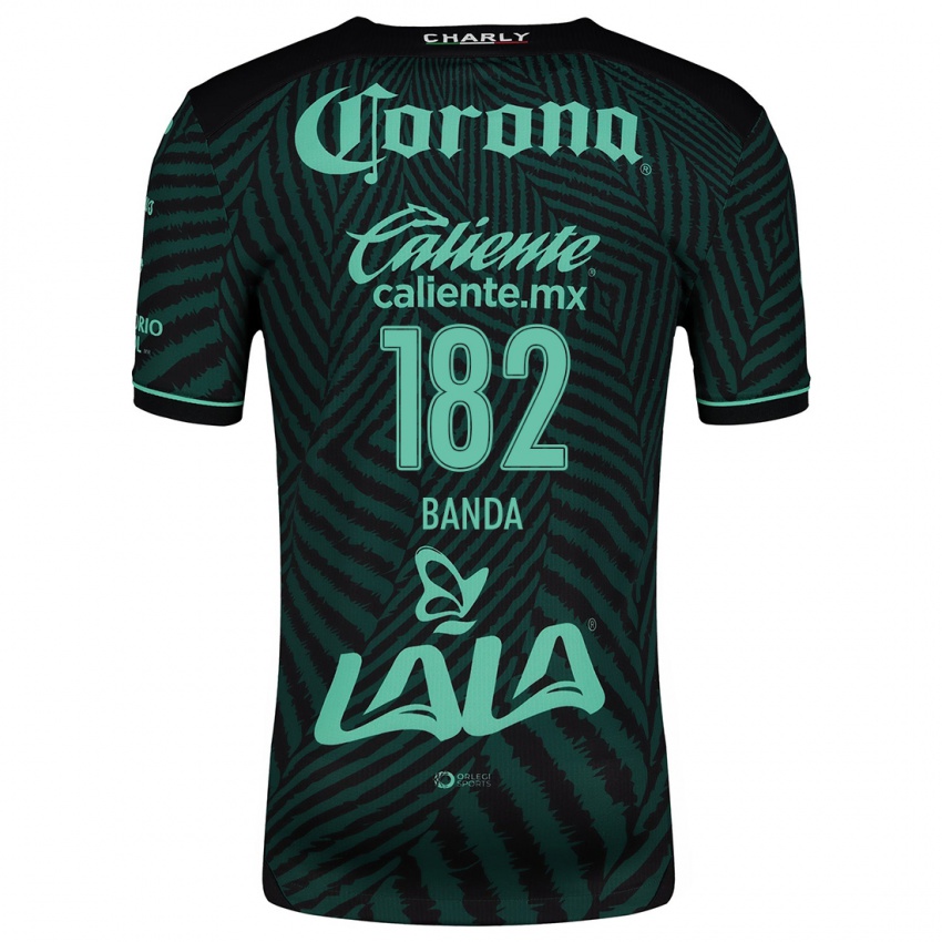 Niño Camiseta Iker Banda #182 Verde Negro 2ª Equipación 2024/25 La Camisa México