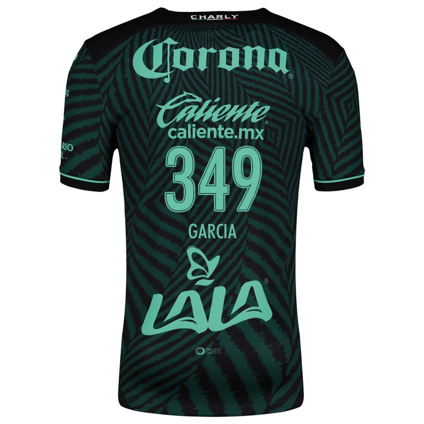 Niño Camiseta Diego García #349 Verde Negro 2ª Equipación 2024/25 La Camisa México