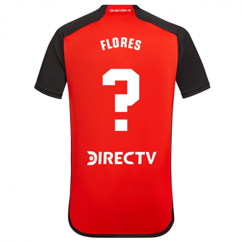 Niño Camiseta Joaquín Flores #0 Rojo Negro Blanco 2ª Equipación 2024/25 La Camisa México