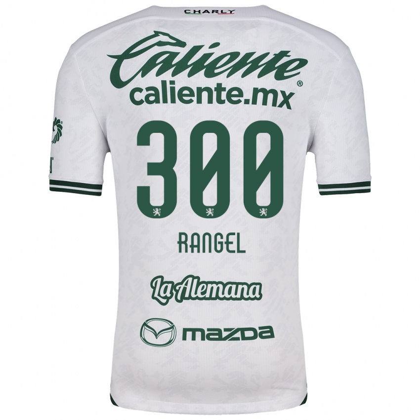 Niño Camiseta Luis Rangel #300 Blanco Verde 2ª Equipación 2024/25 La Camisa México