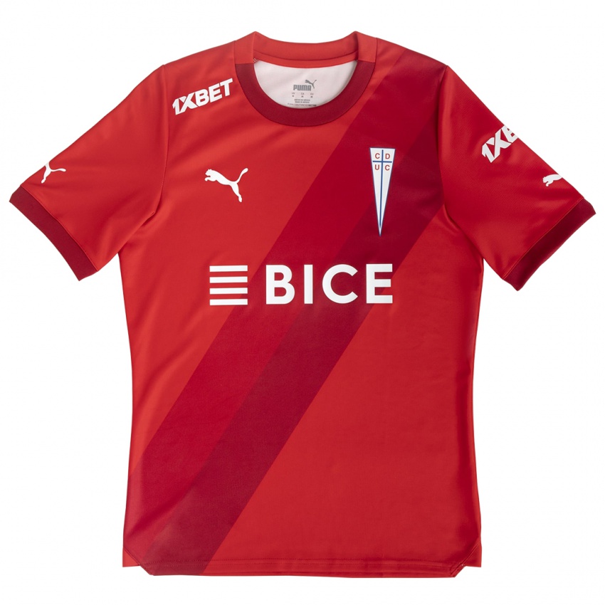 Niño Camiseta Diego Ossa #0 Rojo Blanco 2ª Equipación 2024/25 La Camisa México