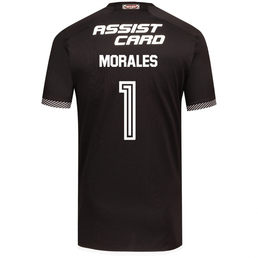 Niño Camiseta Benjamin Morales #1 Blanco Negro 2ª Equipación 2024/25 La Camisa México