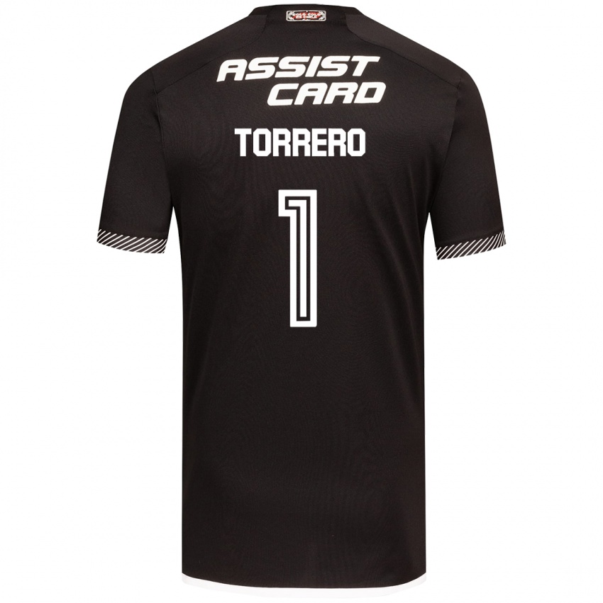 Niño Camiseta Ryann Torrero #1 Blanco Negro 2ª Equipación 2024/25 La Camisa México