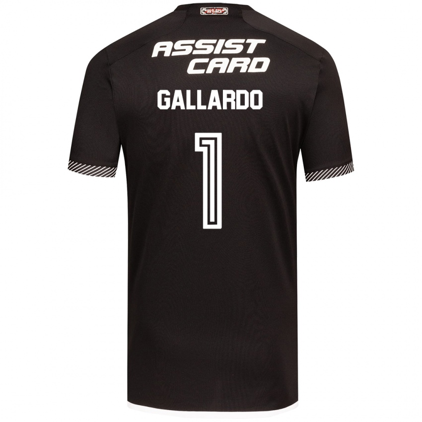 Niño Camiseta Alexia Gallardo #1 Blanco Negro 2ª Equipación 2024/25 La Camisa México