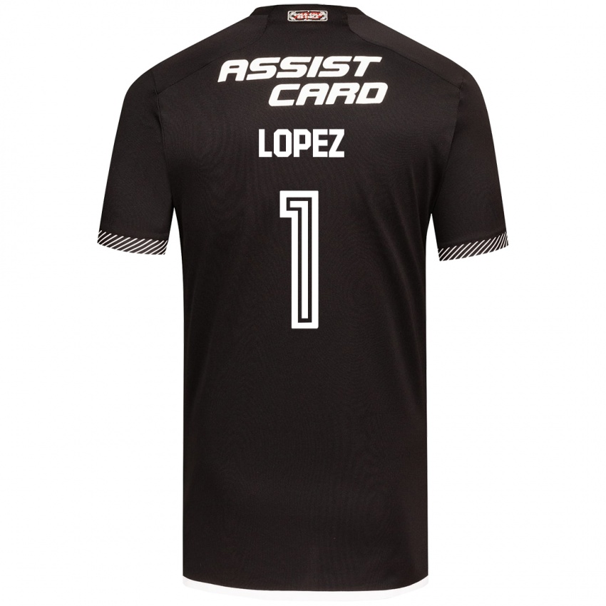 Niño Camiseta Yessenia López #1 Blanco Negro 2ª Equipación 2024/25 La Camisa México