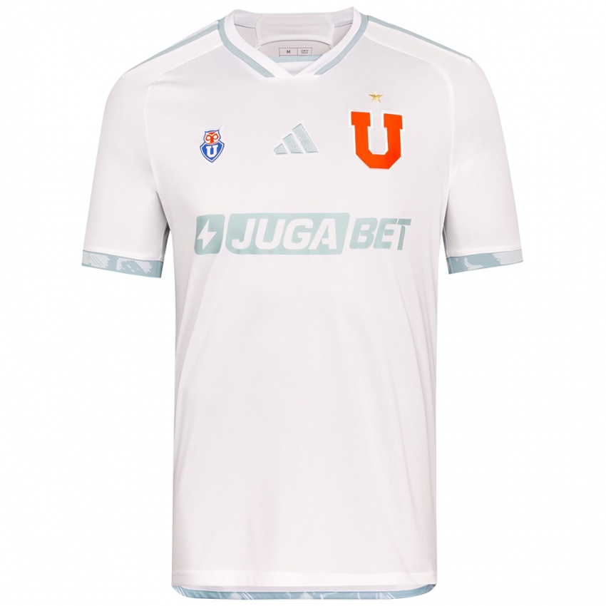 Niño Camiseta Diego Vargas #0 Gris Blanco 2ª Equipación 2024/25 La Camisa México