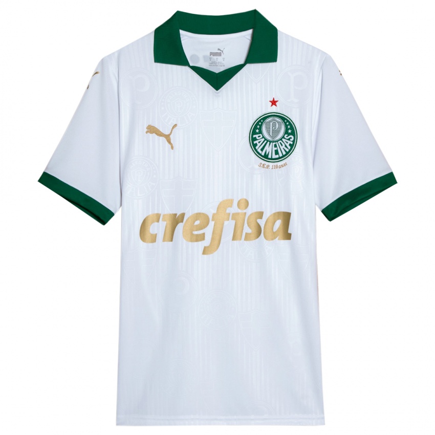 Niño Camiseta Pedro Almeida #0 Blanco Verde 2ª Equipación 2024/25 La Camisa México