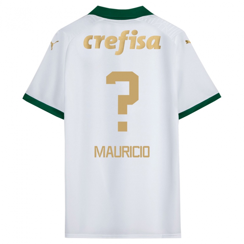 Niño Camiseta Mauricio #0 Blanco Verde 2ª Equipación 2024/25 La Camisa México