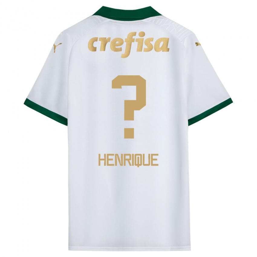 Niño Camiseta Zé Henrique #0 Blanco Verde 2ª Equipación 2024/25 La Camisa México