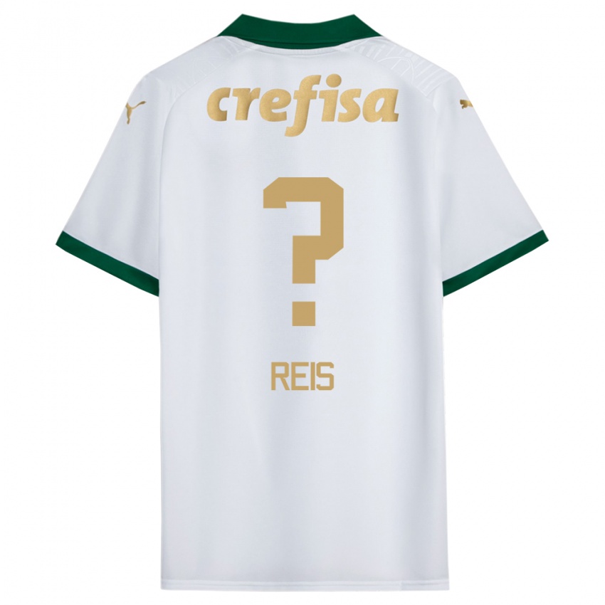 Niño Camiseta Vitor Reis #0 Blanco Verde 2ª Equipación 2024/25 La Camisa México